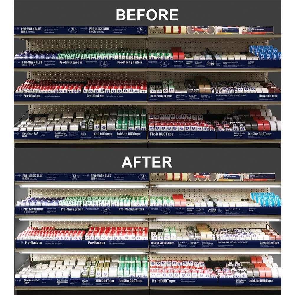 Best reviews of 👏 40 in. Ultra Thin Magnetic Shelf Light Plug-in LED Under Cabinet Light Easy Installation 1000 Lumens 5000K Daylight 🤩 5 Best reviews of 👏 40 in. Ultra Thin Magnetic Shelf Light Plug-in LED Under Cabinet Light Easy Installation 1000 Lumens 5000K Daylight 🤩 - Image 3