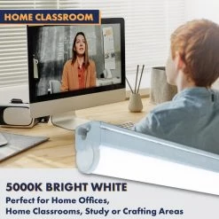 Discount 😍 Newhouse Lighting 48 in. 50-Watt Equivalent T5 Integrated LED Silver Linkable Under Cabinet Light Adjustable CCT 2700K/4100K/5000K(4-Pack) 🎁 -Cheap Cabinet Lights Store 2700 4100 5000k adjustable cct newhouse lighting under cabinet lights nht5 4ftcct 4 76 1000