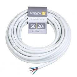Deals 🤩 Armacost Lighting 24 ft. 20 AWG/5C in Wall Cable ⌛