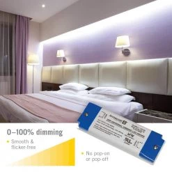 Buy 😍 Armacost Lighting 20-Watt Dimming LED Driver 12-Volt DC Power Supply 🤩 -Cheap Cabinet Lights Store armacost lighting under cabinet lighting accessories 820200 4f 1000