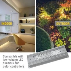 Cheap 🔥 Armacost Lighting 150-Watt 24-Volt DC LED Transformer Standard Power Supply 🧨 -Cheap Cabinet Lights Store armacost lighting under cabinet lighting accessories 851500 1f 1000