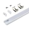 Buy ✔️ Armacost Lighting Surface Mount White Tape Light Channel LED Mounting Hardware (5-Pack) 🤩 -Cheap Cabinet Lights Store armacost lighting under cabinet lighting accessories 960055 64 1000