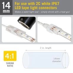 Cheapest ๐คฉ Armacost Lighting LED Tape Light Connector Heat Shrink Tube 14 mm Mounting Hardware (5-Pack) ๐ 7 Cheapest ๐คฉ Armacost Lighting LED Tape Light Connector Heat Shrink Tube 14 mm Mounting Hardware (5-Pack) ๐ -Cheap Cabinet Lights Store armacost lighting under cabinet lighting accessories 970020 c3 1000