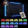 Promo ⌛ ProMounts Home Theatre LED Backlight Kit, USB TV Backlight with Remote, 4-Strip Lights,16 Color Changing Mood Ambiance Lights ⭐ 1 Promo ⌛ ProMounts Home Theatre LED Backlight Kit, USB TV Backlight with Remote, 4-Strip Lights,16 Color Changing Mood Ambiance Lights ⭐ -Cheap Cabinet Lights Store black promounts under cabinet lights otb04 64 1000