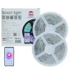 Coupon ⌛ WBM SMART LED Multi-Color Strips Light, RGB Strips Light, Wi-Fi (1x5M) (Pack of 2) ⭐ -Cheap Cabinet Lights Store black wbm smart led strip lights lp 03 2pk 64 1000