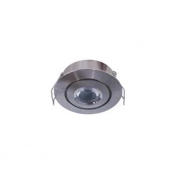 Best Sale 🎉 Armacost Lighting 2 in. Soft White Recessed LED Swivel Puck Light, Brushed Steel ✨