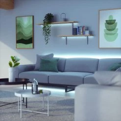 Top 10 🎁 Nanoleaf 40 in. Color and White Smart LED Strip Light Extension (Starter Kit Required) ✨ -Cheap Cabinet Lights Store clear nanoleaf led strip lights nl55 0001ls 1m 1d 1000