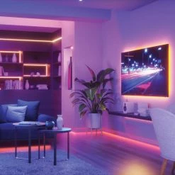 Top 10 🎁 Nanoleaf 40 in. Color and White Smart LED Strip Light Extension (Starter Kit Required) ✨ -Cheap Cabinet Lights Store clear nanoleaf led strip lights nl55 0001ls 1m a0 1000