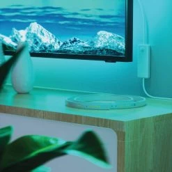 Top 10 🎁 Nanoleaf 40 in. Color and White Smart LED Strip Light Extension (Starter Kit Required) ✨ -Cheap Cabinet Lights Store clear nanoleaf led strip lights nl55 0001ls 1m c3 1000