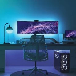 Buy 😀 Nanoleaf 80 in. Color and White Smart LED Light Strip Starter Kit 😉 -Cheap Cabinet Lights Store clear nanoleaf smart light bulbs nl55 0003ls 2m 77 1000