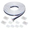 Top 10 ๐ Commercial Electric 13 ft. Connector Cord LED Strip Light Accessory Pack (RGB+W) (4 Wire-to-Tape Connectors, 6 Wire Mounting Clips) โจ 1 Top 10 ๐ Commercial Electric 13 ft. Connector Cord LED Strip Light Accessory Pack (RGB+W) (4 Wire-to-Tape Connectors, 6 Wire Mounting Clips) โจ -Cheap Cabinet Lights Store commercial electric under cabinet lighting accessories c760110 64 1000
