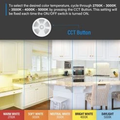 Budget 🧨 Feit Electric Under Cabinet In-Line 2 AC Outlet with 18 in. Link Cable Power Cord 💯 -Cheap Cabinet Lights Store feit electric under cabinet lighting accessories ucl plug 40 1000