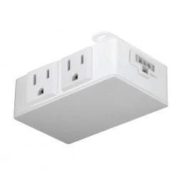 Budget 🧨 Feit Electric Under Cabinet In-Line 2 AC Outlet with 18 in. Link Cable Power Cord 💯