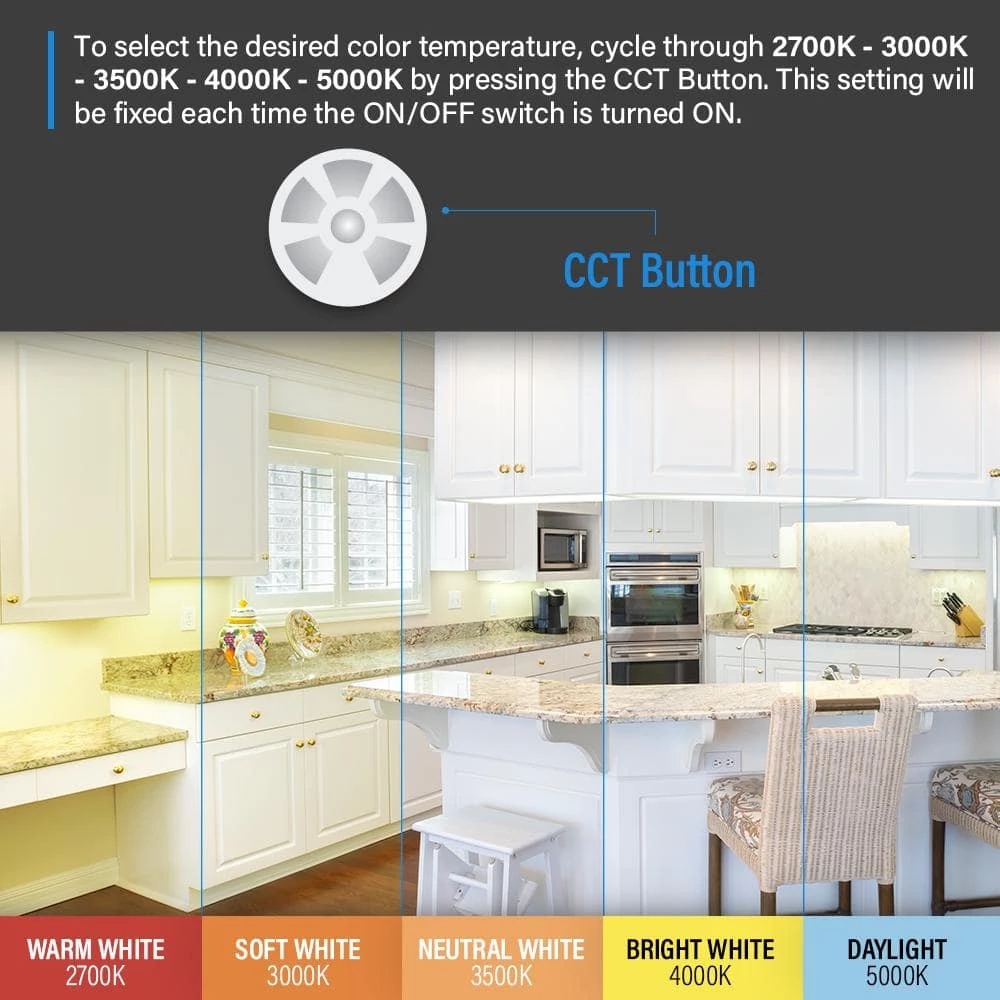 Cheap ๐งจ Feit Electric White Under Cabinet Wireless Remote Control Mountable Disc Connector Cord, Batteries Included โญ 5 Cheap ๐งจ Feit Electric White Under Cabinet Wireless Remote Control Mountable Disc Connector Cord, Batteries Included โญ - Image 3