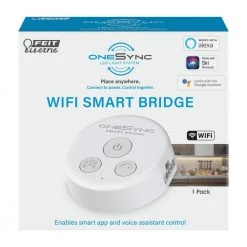 Cheapest 🧨 Feit Electric Onesync Under Cabinet White Wi-Fi Smart Bridge App Control Master Switch 🔔 -Cheap Cabinet Lights Store feit electric under cabinet lighting accessories ucl wifi 66 1000