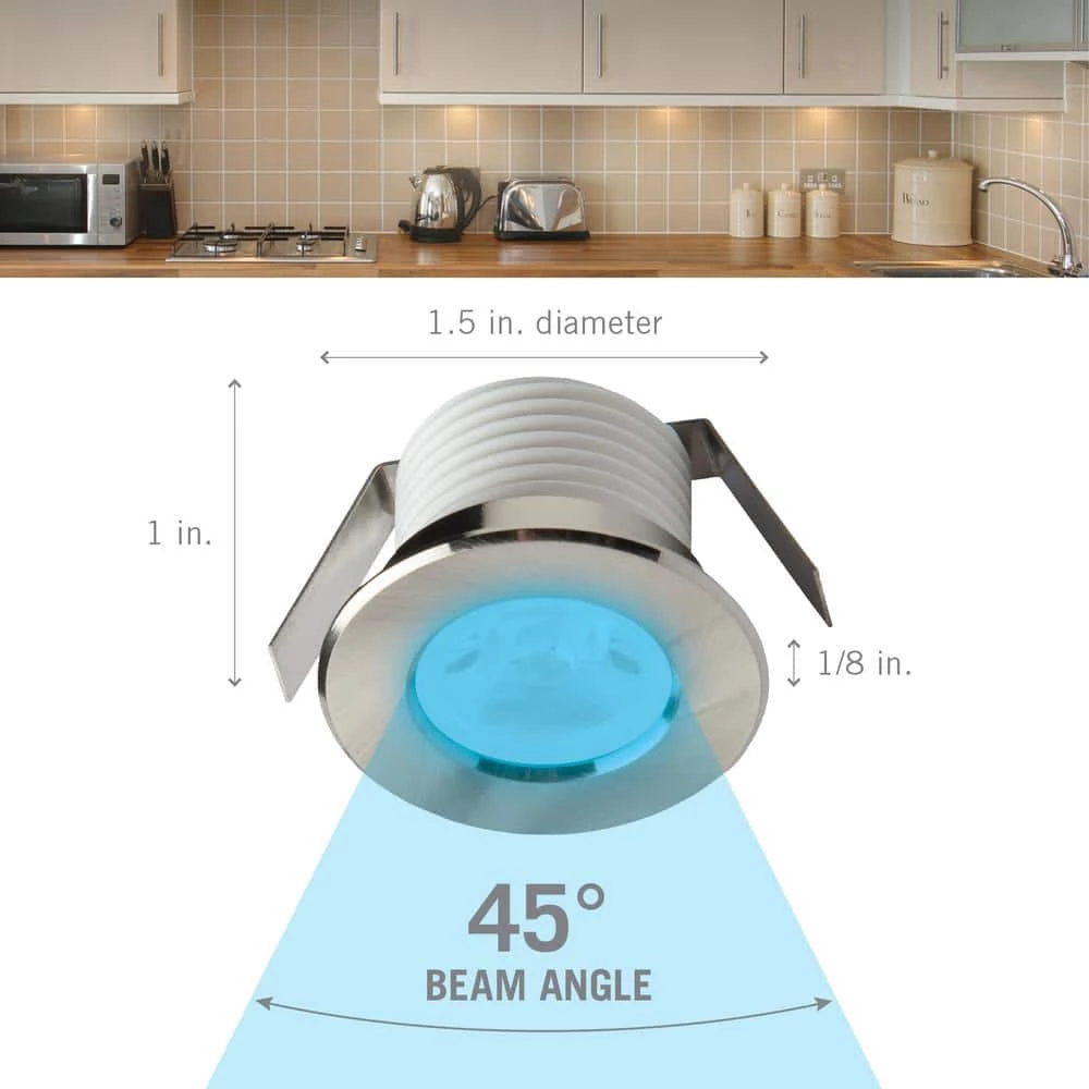 Best deal ๐ Armacost Lighting Multi-Color RGB Mini Recessed LED Puck Light - Indoor/Outdoor โญ 6 Best deal ๐ Armacost Lighting Multi-Color RGB Mini Recessed LED Puck Light - Indoor/Outdoor โญ - Image 4