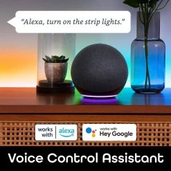 Best reviews of 🔔 Geeni 16.4 ft. Prisma Symphony Smart LED Strip Light, RGBIC Color Changing with App Control and Music Sync ⌛ -Cheap Cabinet Lights Store multi color geeni led strip lights gn ew017 999 c3 1000