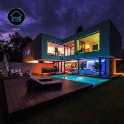 Wholesale 🤩 Tzumi Aura 48 ft. LED Multi-Strip Light with A/C Power Adapter 👏 -Cheap Cabinet Lights Store multi tzumi led strip lights 7793hd 1f 1000