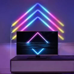 Hot Sale 😍 Govee Glide Rgbic Wall Light (8 Plus 2) 🎁 -Cheap Cabinet Lights Store off white govee under cabinet lights b6062a02 1f 1000