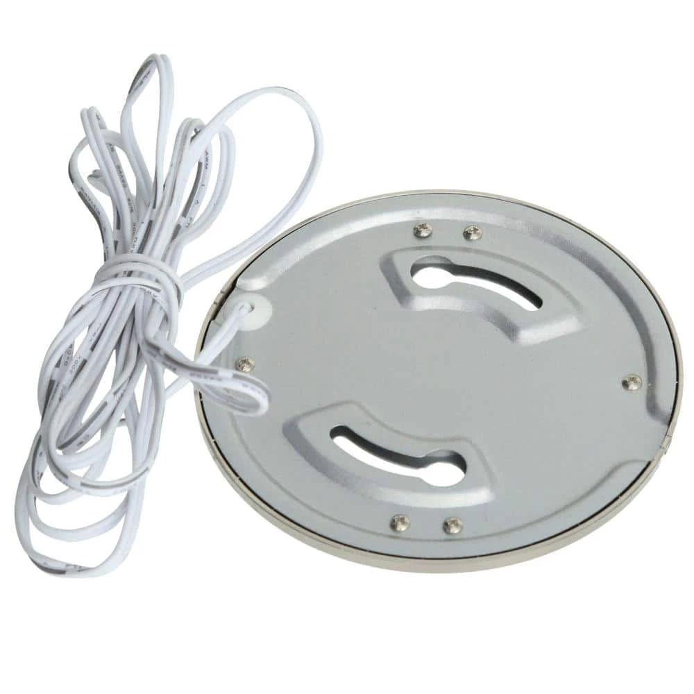 New 😀 Armacost Lighting Wafer Thin Bright White LED Puck Light Polished Chrome Finish 🛒 4 New 😀 Armacost Lighting Wafer Thin Bright White LED Puck Light Polished Chrome Finish 🛒 - Image 2