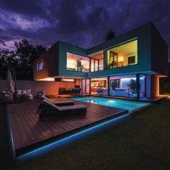 Deals 🧨 Merkury Innovations Plug in 12 ft. RGB LED Strip Light Weatherproof 120 LED Color Changing with 24-Key Remote Control Under Cabinet Lighting ❤️ -Cheap Cabinet Lights Store rgb w merkury innovations under cabinet lights mi lst04 999 fa 1000