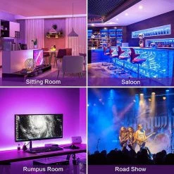Top 10 ๐ฏ ELECWISH Plug-In 32.8 ft. LED RGB LED Tape Strip Light with Remote ๐คฉ 12 Top 10 ๐ฏ ELECWISH Plug-In 32.8 ft. LED RGB LED Tape Strip Light with Remote ๐คฉ -Cheap Cabinet Lights Store rgb white elecwish led strip lights lg014 1f 1000