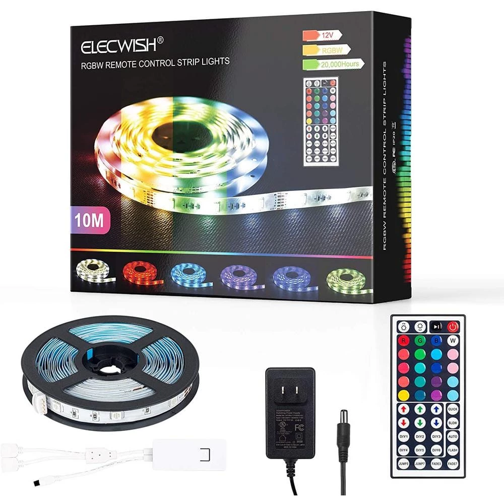 Top 10 ๐ฏ ELECWISH Plug-In 32.8 ft. LED RGB LED Tape Strip Light with Remote ๐คฉ 9 Top 10 ๐ฏ ELECWISH Plug-In 32.8 ft. LED RGB LED Tape Strip Light with Remote ๐คฉ - Image 7