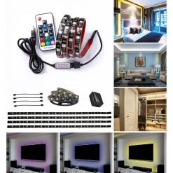 Outlet 🛒 TygerClaw LED TV Bias Lighting Kit 🤩