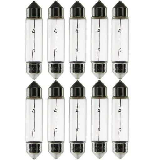 Coupon ❤️ Sunlite 5-Watt 24-Volt T3.25 Xelogen Festoon Lamp Light Bulb, Clear Finish (10-Pack) ⭐ -Cheap Cabinet Lights Store sunlite under cabinet lighting accessories hd03478 1 64 1000