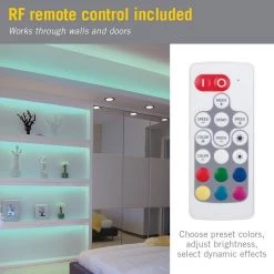 Wholesale 👏 Unbranded RGB Color LED Remote Controller ⭐ -Cheap Cabinet Lights Store under cabinet lighting accessories 723421 4f 1000