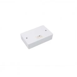 Outlet ✔️ WAC Lighting White Hardwired Box with On/Off Switch for Line Voltage Puck Light 🤩