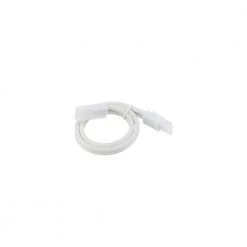 Promo ⌛ WAC Lighting 12 in. White Extension Joiner Cable for Line Voltage Puck Light ⭐