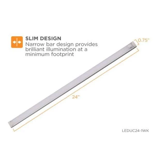 Buy 😉 BLACK+DECKER 24 in. LED Warm White 2700K, Dimmable, 1-Bar Under Cabinet Lights Kit with Hands-Free On/Off (Tool-Free Plug-in Install) 😉 10 Buy 😉 BLACK+DECKER 24 in. LED Warm White 2700K, Dimmable, 1-Bar Under Cabinet Lights Kit with Hands-Free On/Off (Tool-Free Plug-in Install) 😉 - Image 8