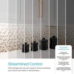 Coupon ⌛ Enbrighten Hardwired 24 in. LED White Under Cabinet Light, Dimmable 🧨 -Cheap Cabinet Lights Store white 1 pack enbrighten under cabinet lights 26765 1f 1000