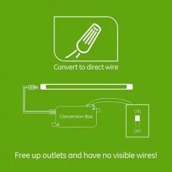 Best Sale 🧨 Enbrighten Pro Plug-In 24 in. LED White Under Cabinet Light, Linkable 🥰 -Cheap Cabinet Lights Store white 1 pack enbrighten under cabinet lights 38848 t1 44 1000