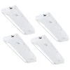 Best Sale ⌛ PROLINK Direct Wire 12 in. LED White Under Cabinet Light (4-Pack) ✔️ -Cheap Cabinet Lights Store white 4 pack under cabinet lights 66791 64 1000