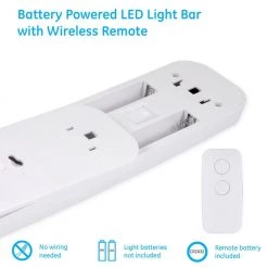 Hot Sale ⭐ GE 9 in. Battery Operated Wireless Remote LED Under Cabinet Light Fixtures (3-Pack) 🎁 17 Hot Sale ⭐ GE 9 in. Battery Operated Wireless Remote LED Under Cabinet Light Fixtures (3-Pack) 🎁 -Cheap Cabinet Lights Store white 9 in ge under cabinet lights 38558 76 1000