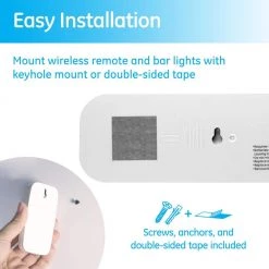 Hot Sale ⭐ GE 9 in. Battery Operated Wireless Remote LED Under Cabinet Light Fixtures (3-Pack) 🎁 16 Hot Sale ⭐ GE 9 in. Battery Operated Wireless Remote LED Under Cabinet Light Fixtures (3-Pack) 🎁 -Cheap Cabinet Lights Store white 9 in ge under cabinet lights 38558 fa 1000