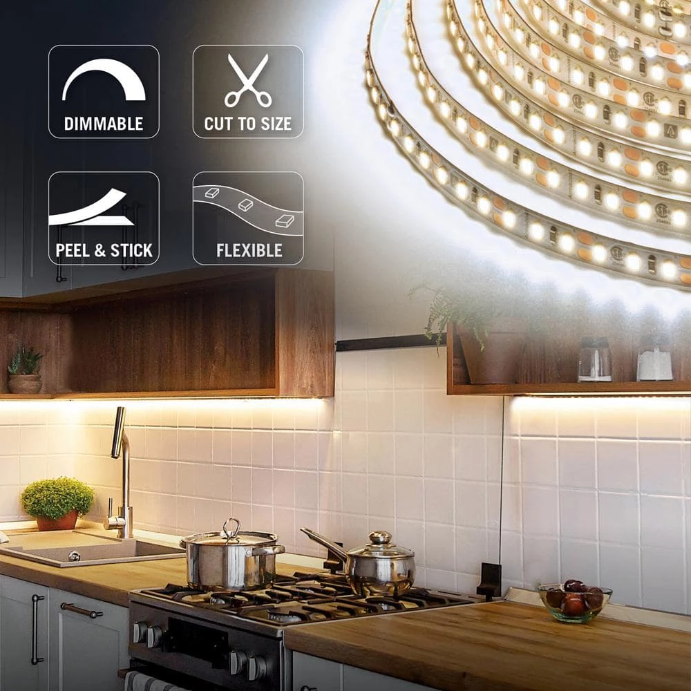 Budget 🛒 Armacost Lighting RibbonFlex Pro 8 ft. (2.5 m) 12-Volt White LED Tape Light 120 LED/m 5000K ✨ 8 Budget 🛒 Armacost Lighting RibbonFlex Pro 8 ft. (2.5 m) 12-Volt White LED Tape Light 120 LED/m 5000K ✨ - Image 6