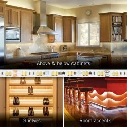 Promo ⭐ Armacost Lighting RibbonFlex Pro 24-Volt White Dim-to-Warm LED Strip Light Tape 32 ft. (10 m) ❤️ -Cheap Cabinet Lights Store white armacost lighting led strip lights 185250 fa 1000