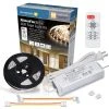 Best reviews of 🥰 Armacost Lighting RibbonFlex Home 16 ft. LED Tunable White Tape Light Kit with Remote ✨ -Cheap Cabinet Lights Store white armacost lighting led strip lights 421501 64 1000
