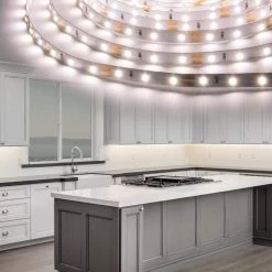 Cheap 🛒 Armacost Lighting RibbonFlex Home 16 ft. AC Dimmable LED Tape Light Kit 🛒 -Cheap Cabinet Lights Store white armacost lighting led strip lights 421502 44 1000