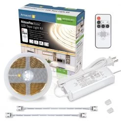 Cheap 🎉 Armacost Lighting RibbonFlex 16 ft. (5M) Home Continuous (COB) LED Tape Light Kit with Remote ⌛