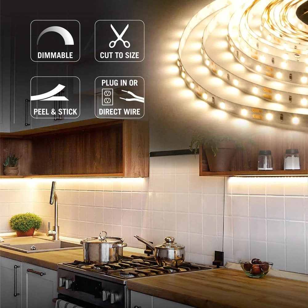 Cheapest ๐ฅ Armacost Lighting 8.2 ft. (2.5 m) RibbonFlex PRO Warm White Tape Light Kit with Remote ๐ฏ 6 Cheapest ๐ฅ Armacost Lighting 8.2 ft. (2.5 m) RibbonFlex PRO Warm White Tape Light Kit with Remote ๐ฏ - Image 4