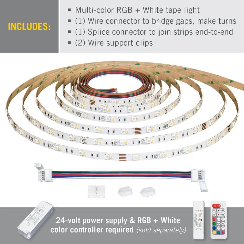 Brand new โญ Armacost Lighting RibbonFlex Pro 32.8 ft. (10 m) Multi-Color and White LED Tape Light 30 Plus 30 LEDs ๐ฏ 4 Brand new โญ Armacost Lighting RibbonFlex Pro 32.8 ft. (10 m) Multi-Color and White LED Tape Light 30 Plus 30 LEDs ๐ฏ - Image 2