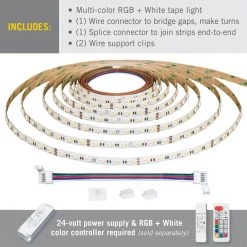 Outlet 😀 Armacost Lighting RibbonFlex Pro 32.8 ft. (10 m) Multi-Color and White LED Tape Light 60 Plus 60 LEDs 🥰 9 Outlet 😀 Armacost Lighting RibbonFlex Pro 32.8 ft. (10 m) Multi-Color and White LED Tape Light 60 Plus 60 LEDs 🥰 -Cheap Cabinet Lights Store white armacost lighting led strip lights 624250 c3 1000
