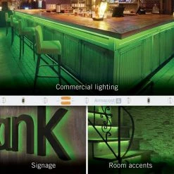 Wholesale 🔔 Armacost Lighting RibbonFlex Pro 24-Volt Green LED Strip Light Tape 30 LED/m 16 ft. (5m) ⌛ -Cheap Cabinet Lights Store white armacost lighting led strip lights 633231 44 1000