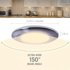 Best Pirce ✨ Armacost Lighting Wafer Thin LED Soft White Puck Light Gloss White (2700K) ⌛ 12 Best Pirce ✨ Armacost Lighting Wafer Thin LED Soft White Puck Light Gloss White (2700K) ⌛ -Cheap Cabinet Lights Store white armacost lighting puck lights 204411 1f 1000