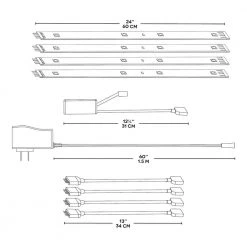 Best deal βοΈ BAZZ RGB LED Tape Light (4-Pack) π₯ 11 Best deal βοΈ BAZZ RGB LED Tape Light (4-Pack) π₯ -Cheap Cabinet Lights Store white bazz led strip lights jul60rm4 44 1000