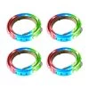 Best deal ✔️ BAZZ RGB LED Tape Light (4-Pack) 🔥 -Cheap Cabinet Lights Store white bazz led strip lights jul60rm4 64 1000